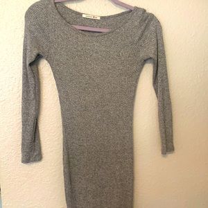 Long knitted dress M